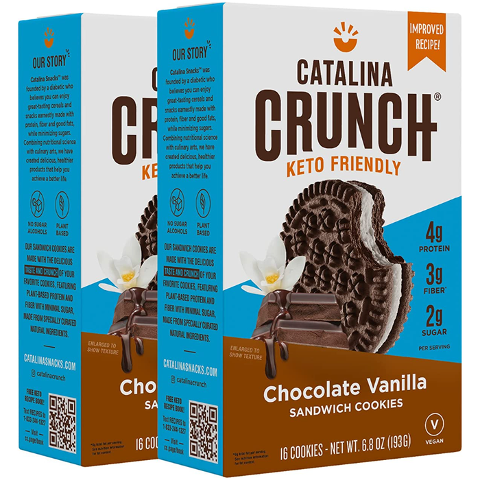 Catalina Crunch Keto Friendly Cookies 193 grms