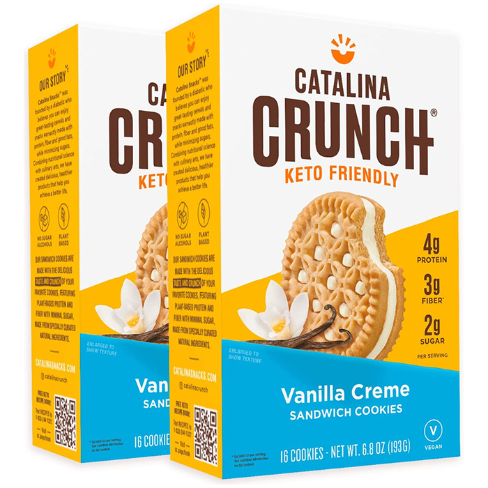 Catalina Crunch Keto Friendly Cookies 193 grms