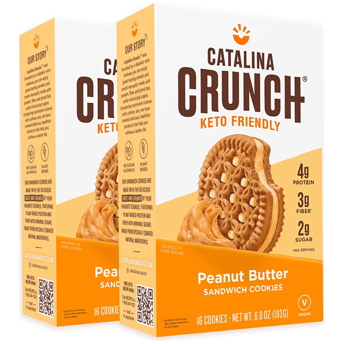 Catalina Crunch Keto Friendly Cookies 193 grms